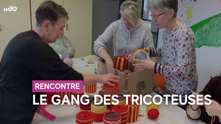 Rencontre : le "Gang des tricoteuses" de Lens